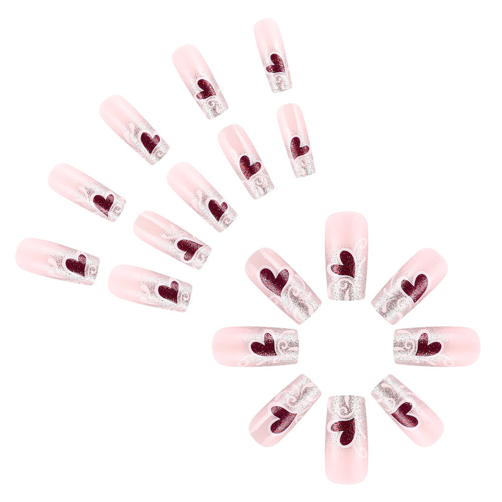 Romantisches Glitter-Gel-Nagel-Kunst-Set Brehn