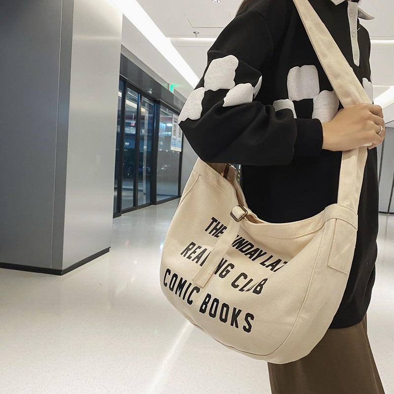 Lässige bedruckte Hobo-Tasche Brehn