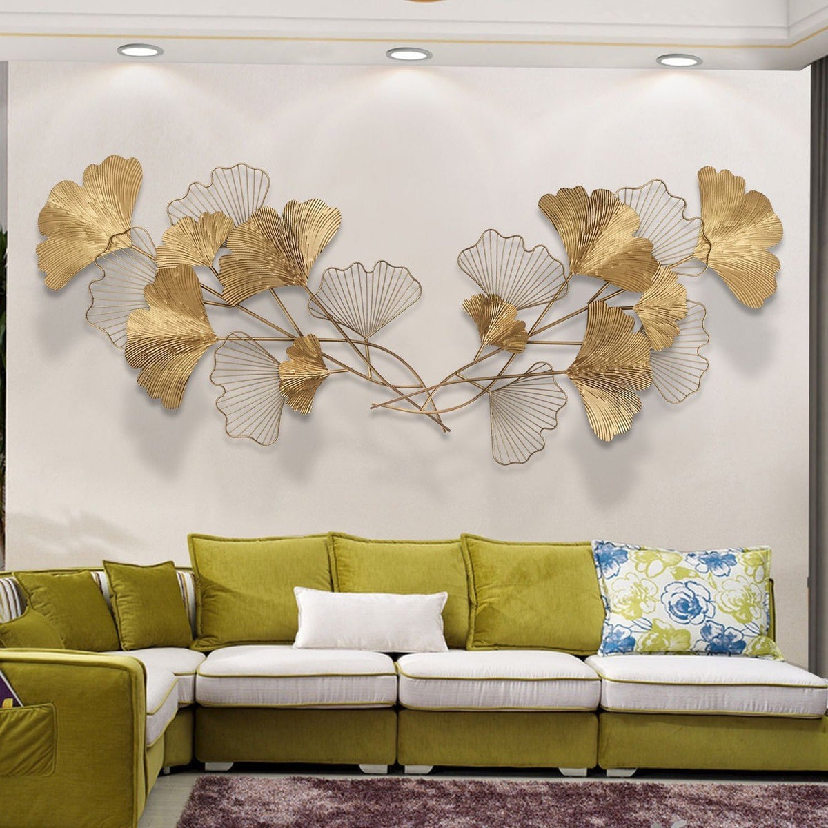 Ginkgo Blatt Dekorative Wandkunst Brehn