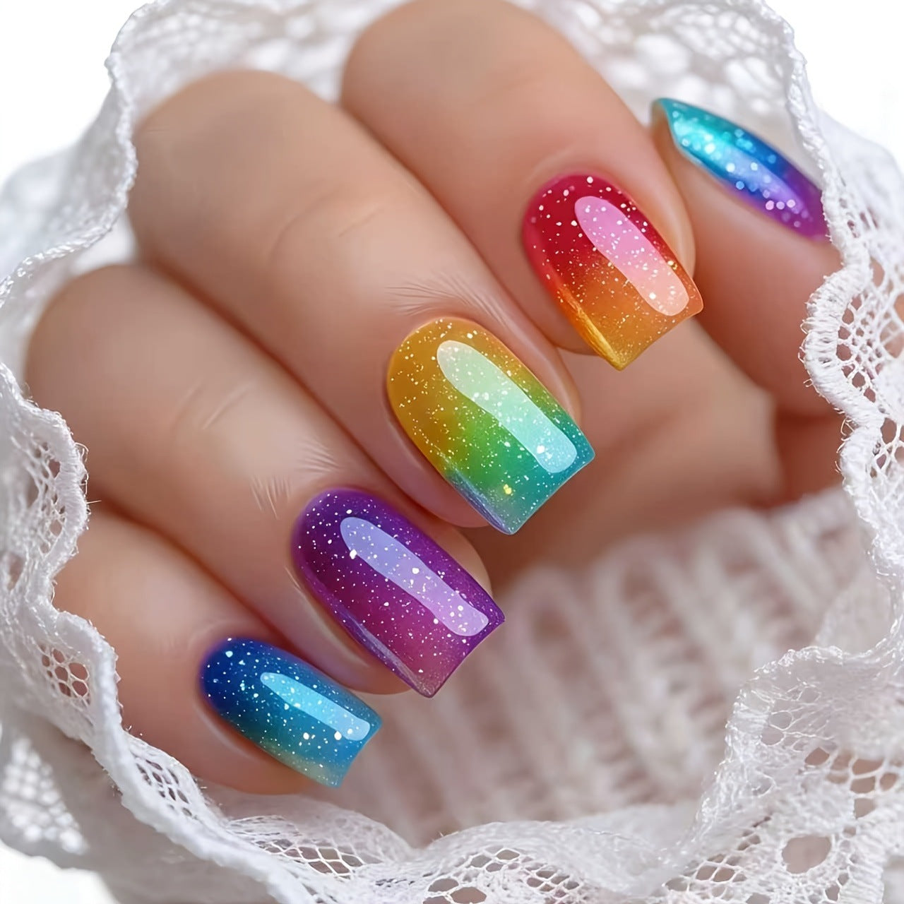 Künstlerische Gel-Nägel Brehn