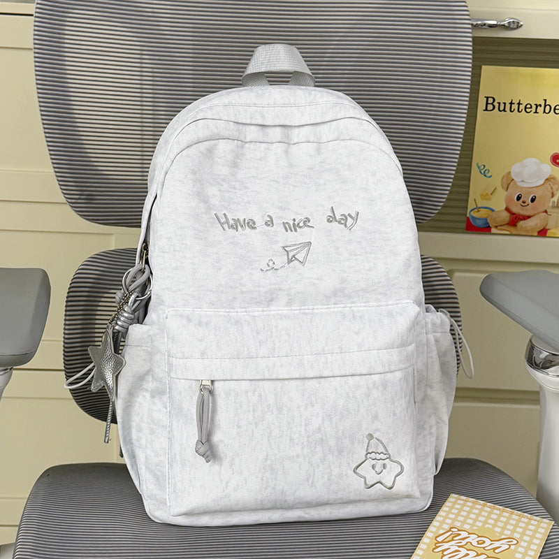 Verspielt Texturierten Rucksack
