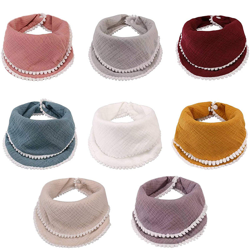 Weiche Baumwoll-Drool-Lätzchen Set Brehn