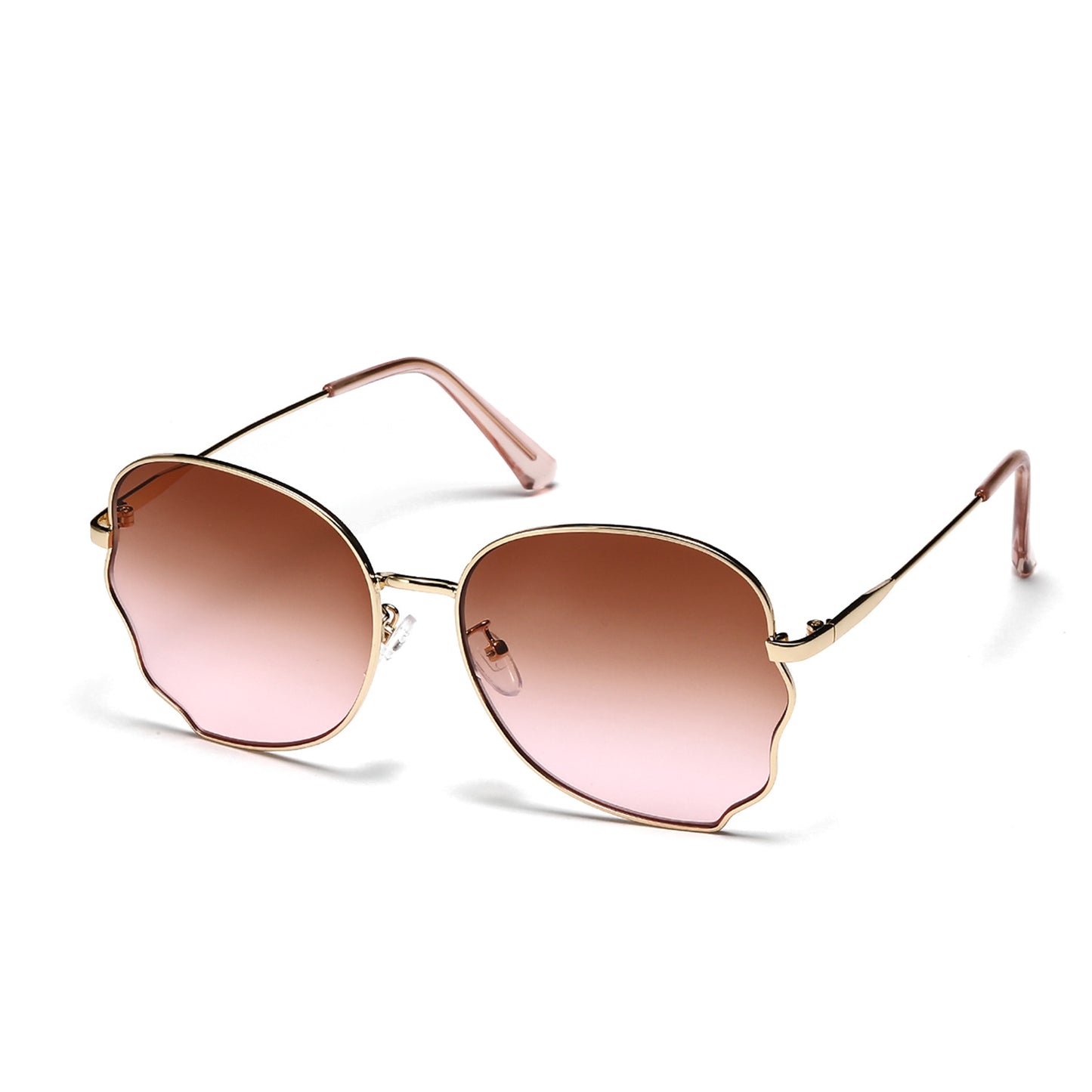 Damen elegante Oversized-Sonnenbrille mit schützendem Rahmen Brehn