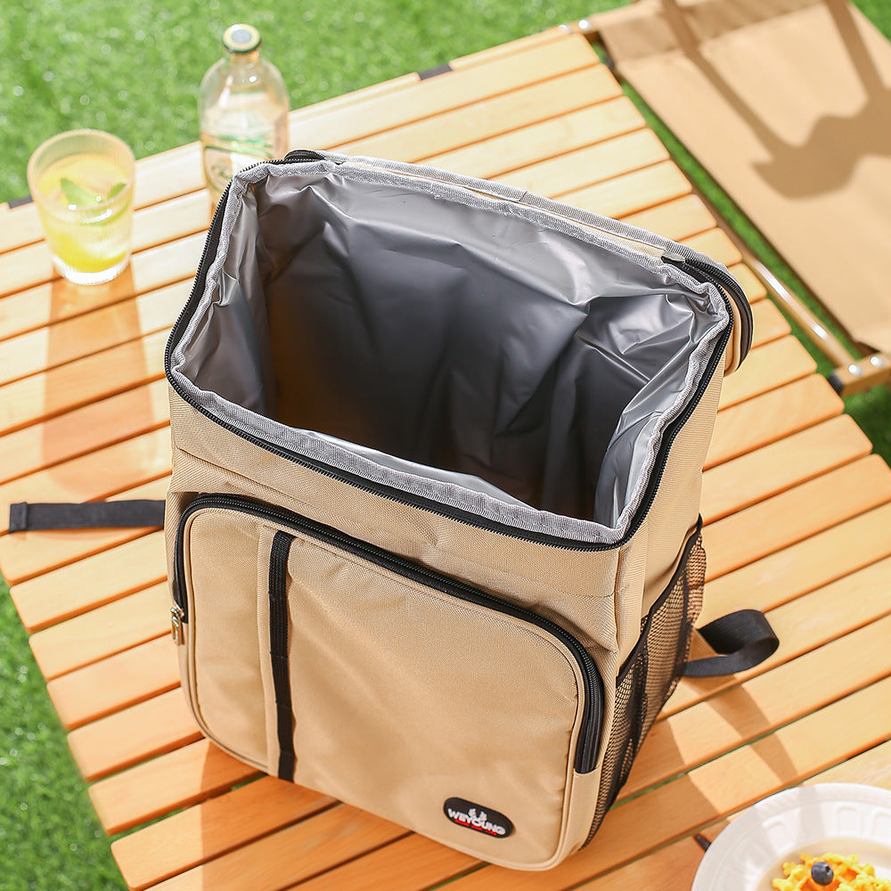 Damen Isolierte Kühlrucksack-Tasche mit multifunktionalen Fächern Brehn