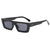 Damen modische quadratische Designer-Sonnenbrille mit polarisierten Gläsern Brehn