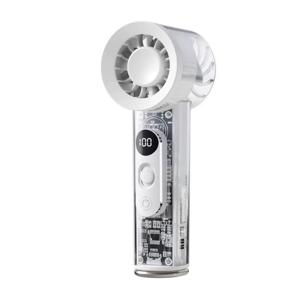Unisex Smart Digital Handheld Cooling Fan Brehn