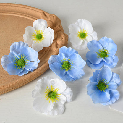 Elegante Stoff Blumen Haarschmuck