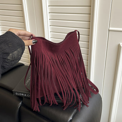 Bohemian Fransen-Handtasche