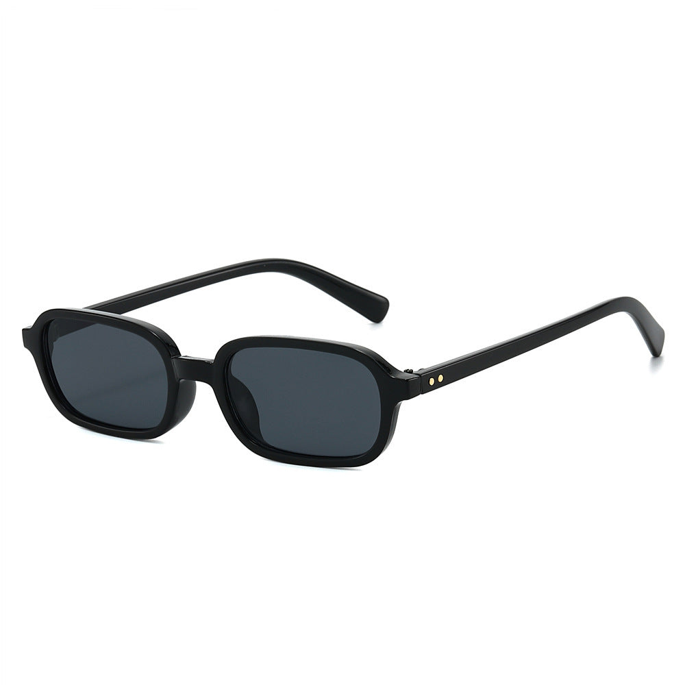 Schlanke Minimalistische Quadratische Sonnenbrille Brehn