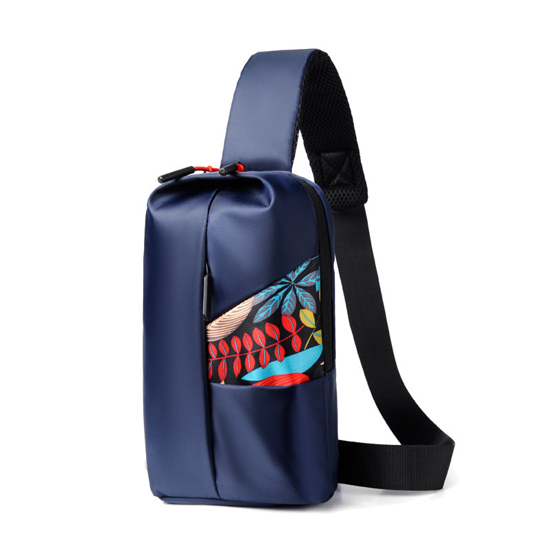 Stylische Blumenmuster Sling Tasche Brehn