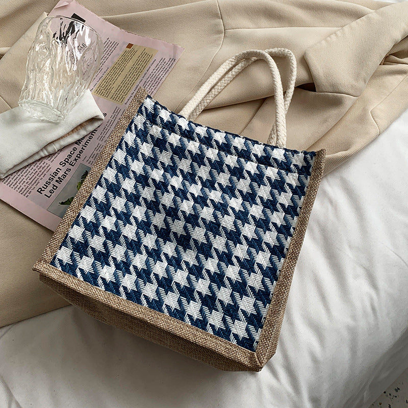 Handgefertigte Woven Tote Bag