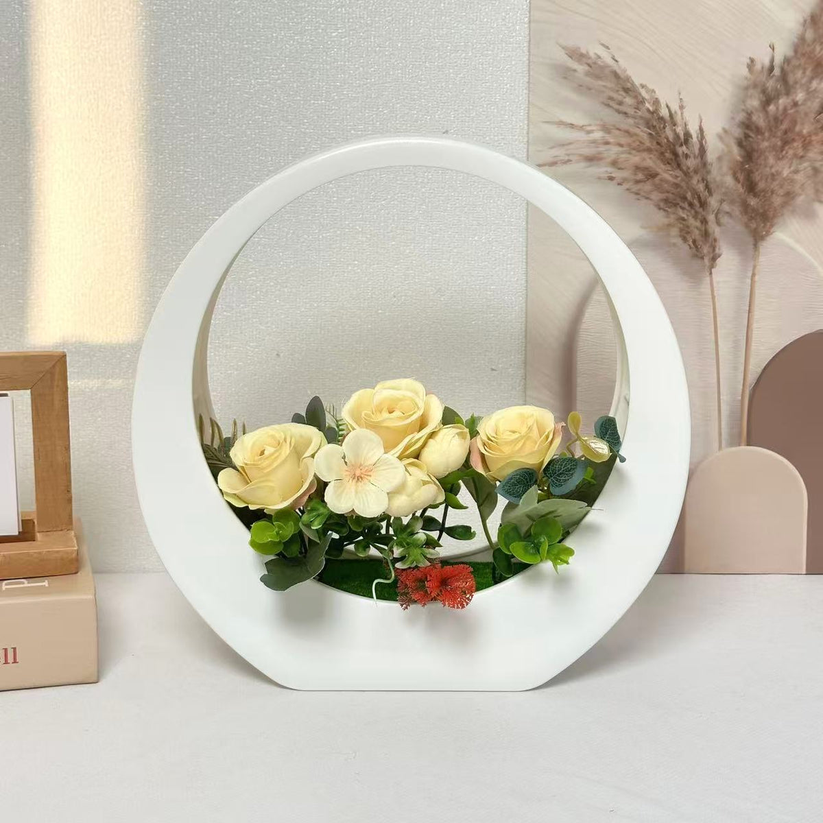 Elegante Moderne Künstliche Blumenarrangement