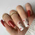 Romantisches Herzhologramm-Nagelkunst-Set Brehn