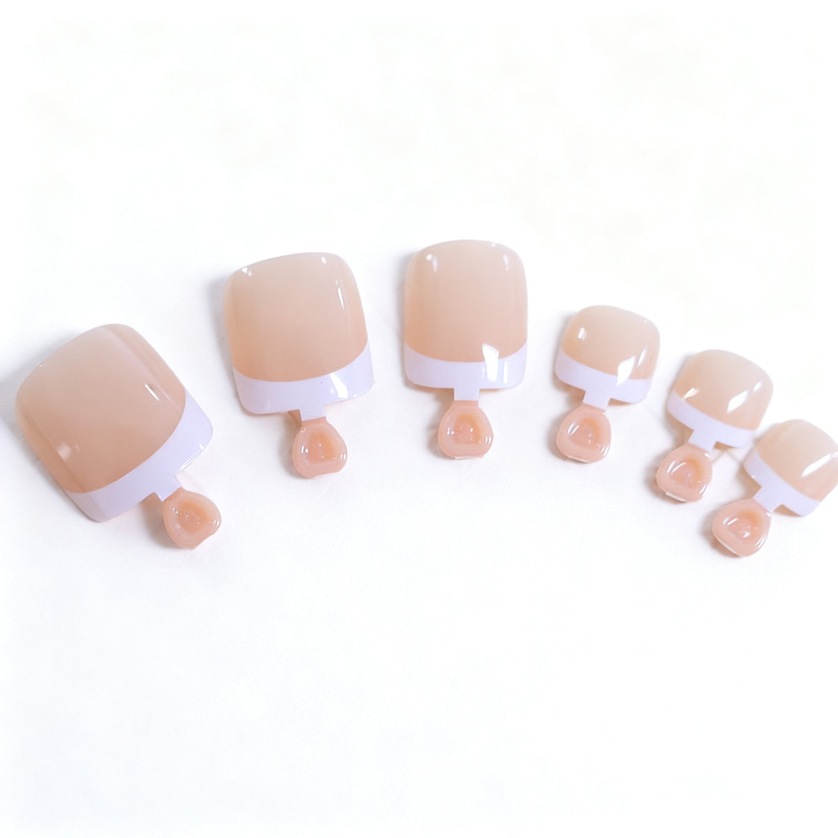 Premium French Tip Gel Nagelkunst Brehn