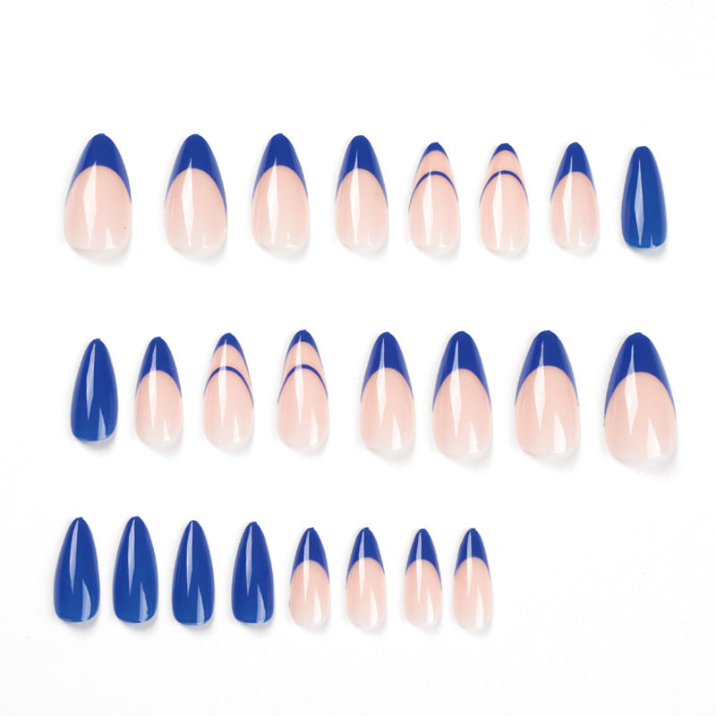 Elegante Nagelverlängerungen mit modernen Farbakzenten Brehn