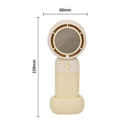 Unisex Tragbarer Handventilator mit kompakter Bauweise und leistungsstarkem Akku Brehn