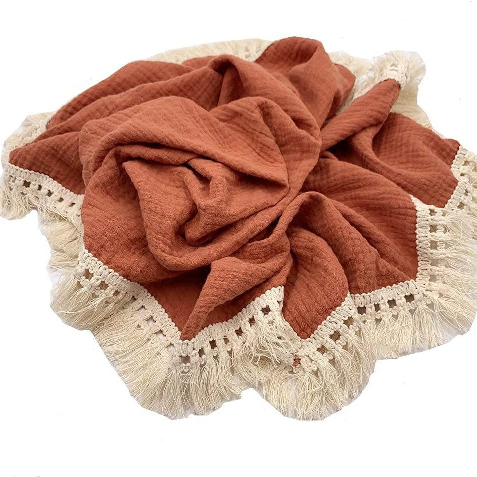 Bohemian Stil Schal Brehn