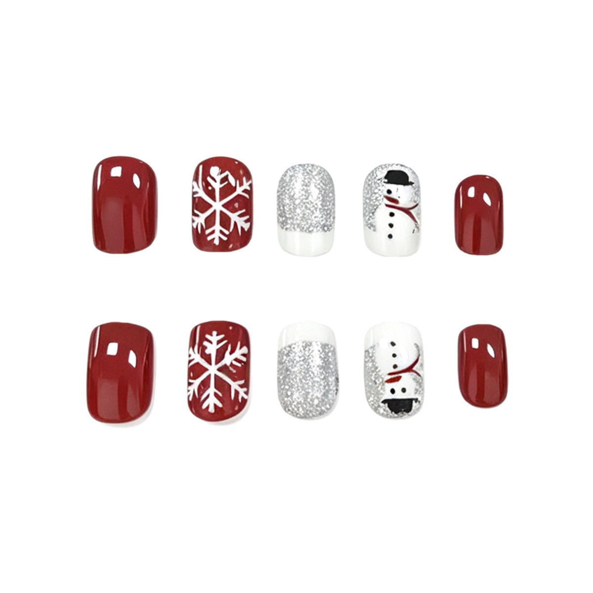 Festliches saisonales Nagelkunstset Brehn