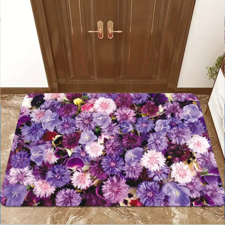Dekorativer floraler Bereichsteppich Brehn