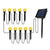 Crescent Moon Solar Gartenstecker Lichter Brehn
