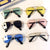 Aviator Stil Brehn Sonnenbrille