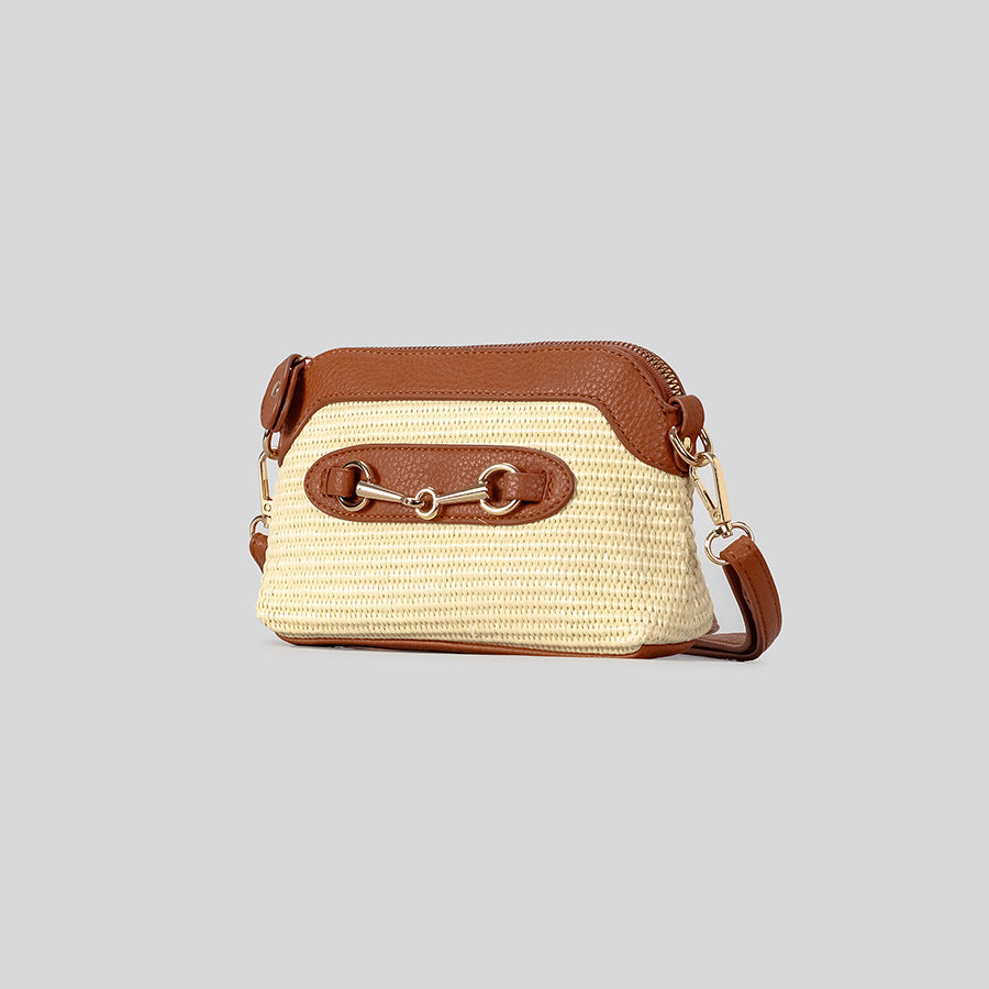 Geflochtene Clutch-Tasche