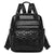 Gepolsterter Leder-Multi-Functional-Rucksack