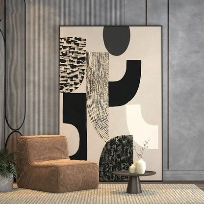 Abstrakte Geometrische Wandkunst Leinwand