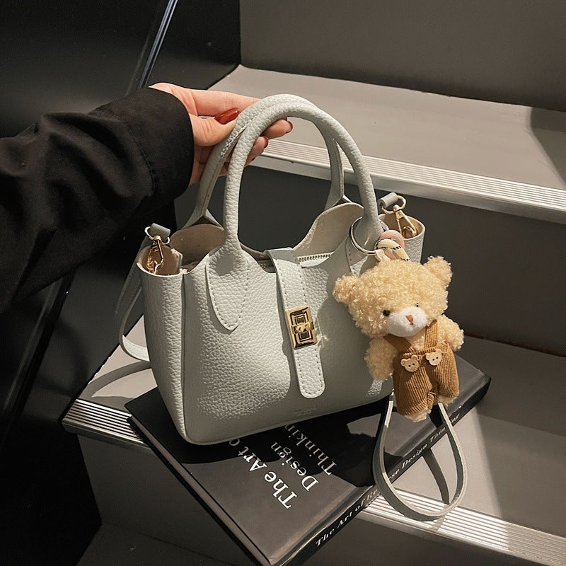 Elegante Texturierte Mini Handtasche Brehn