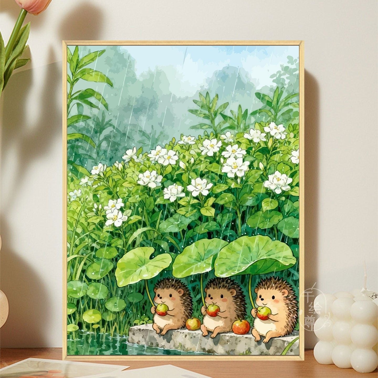 Illustrative Canvas Print Brehn