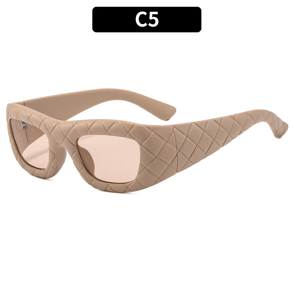 Fashion Forward Quadratische Sonnenbrillen