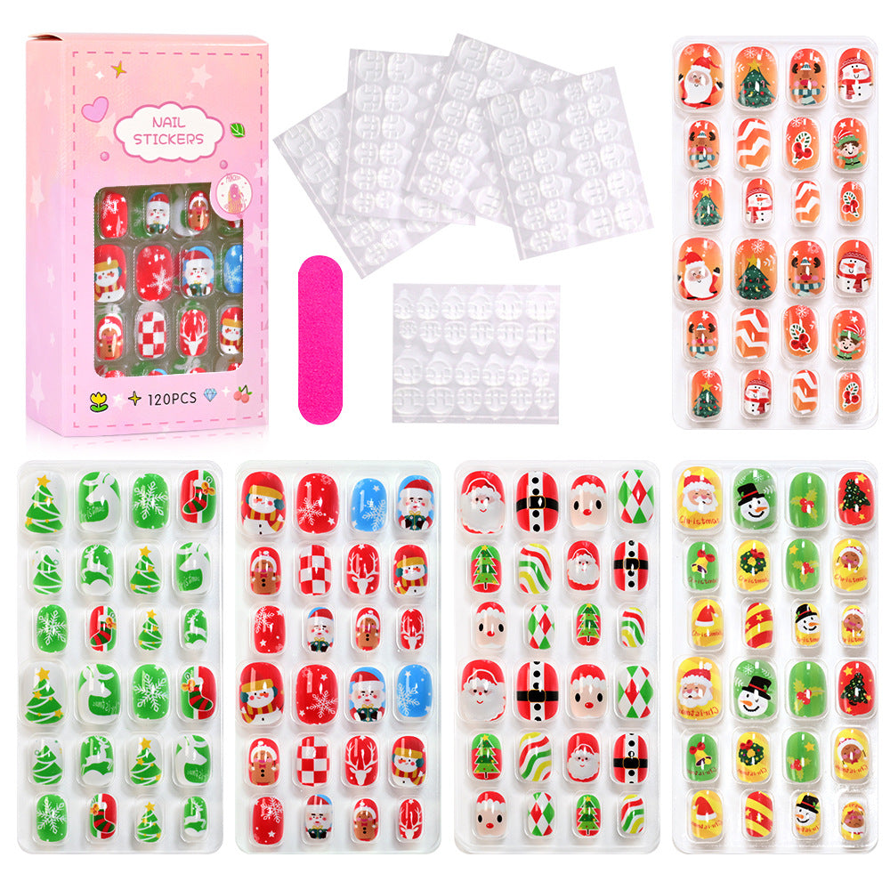 Kreatives Cartoon Nagelkunst Aufkleber Set Brehn
