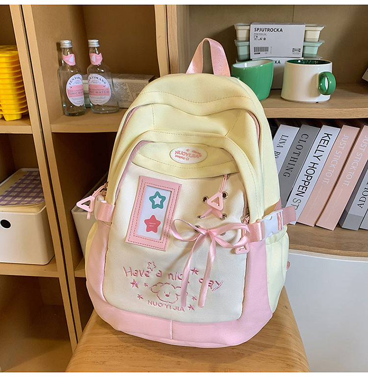 Niedlicher Charakter-Themen-Schulrucksack