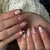 Glamouröse dekorative Press-on-Nagelkunst Brehn