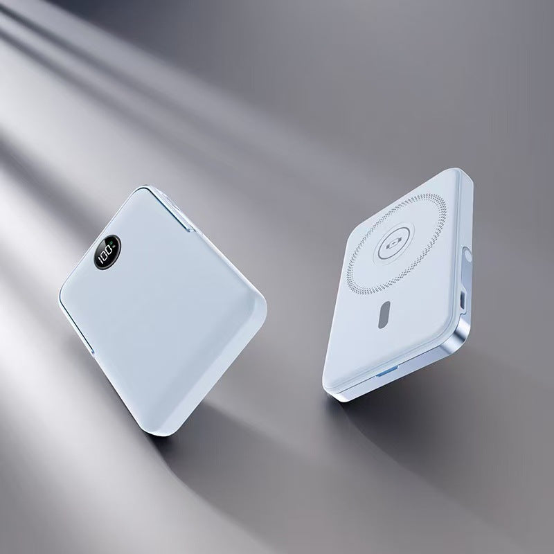 Powerbank mit Intelligenter Lcd-Anzeige und Kabelloser Ladefunktion Brehn