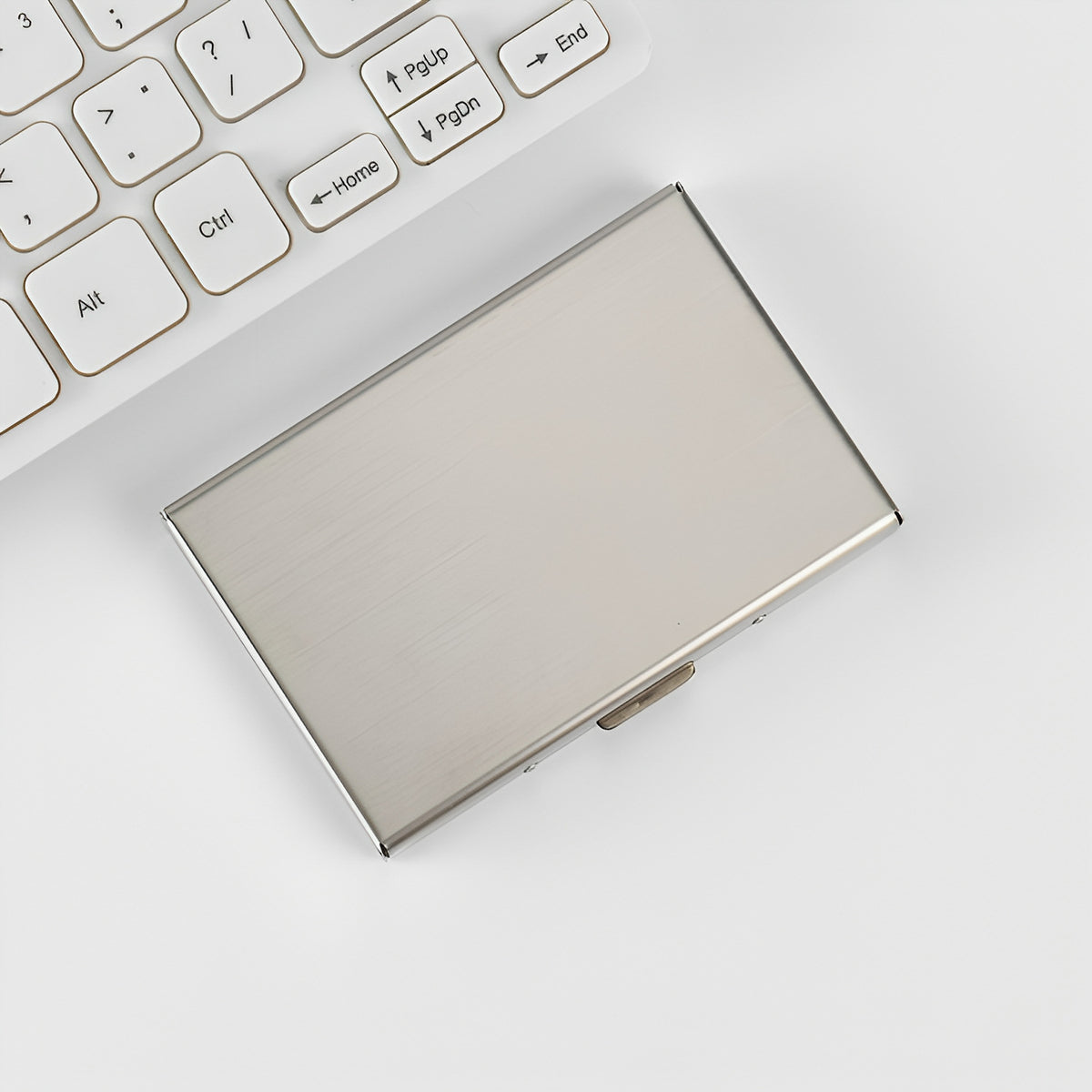 Premium Slim Aluminium Visitenkartenhalter