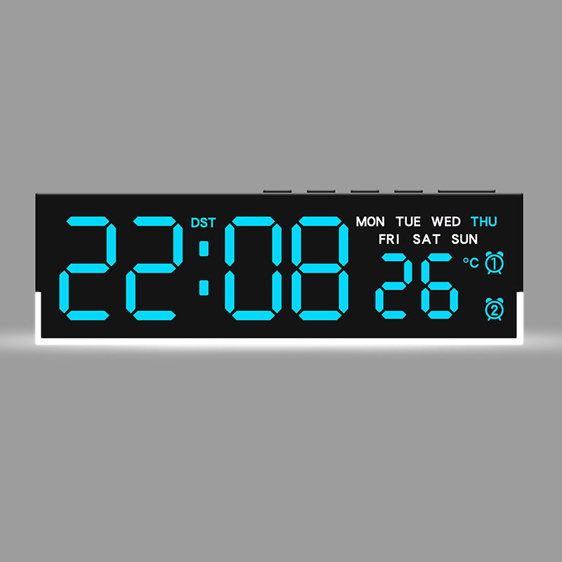 Digitaluhr mit Integriertem Thermometer und Wochentagsanzeige Brehn