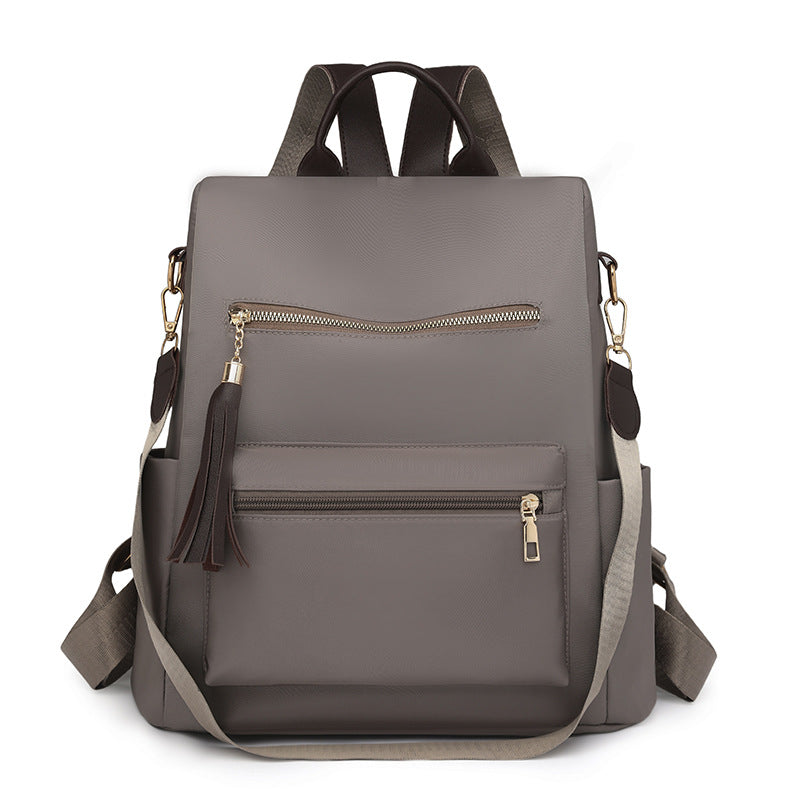 Eleganter Multi-Taschen-Rucksack mit abnehmbarem Gurt Brehn