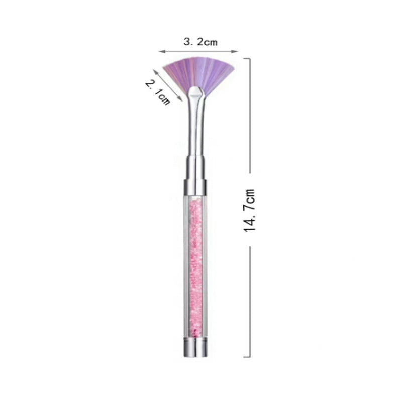 Fan Brush für Make-up-Anwendung Brehn