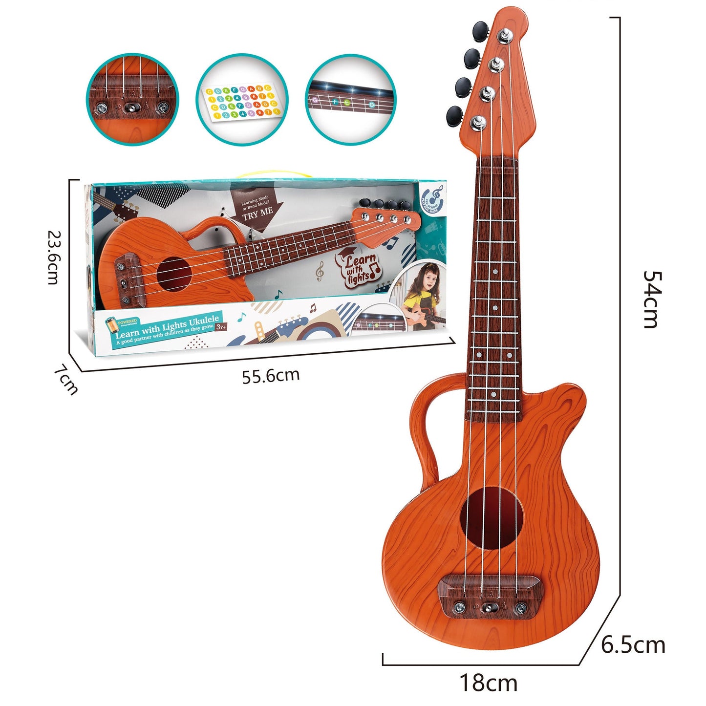 Interaktives Lernen Ukulele Brehn