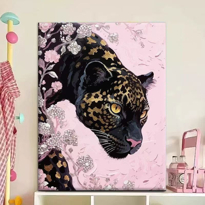 Künstlerische tierische Wandkunst auf Leinwand Brehn