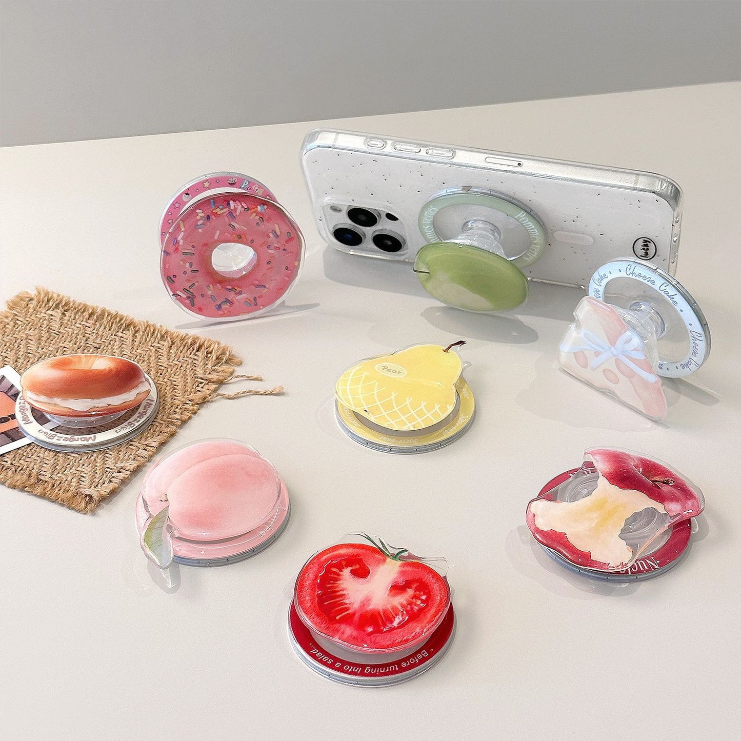 Lustiger Untersetzer im Bagel-Design Brehn