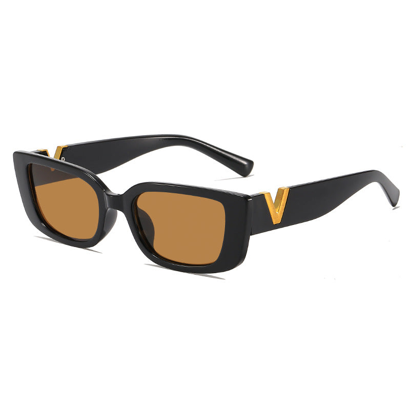 Stylische Quadratische Rahmen Sonnenbrille Brehn
