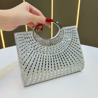 Funkelnde Strass-Abendtasche
