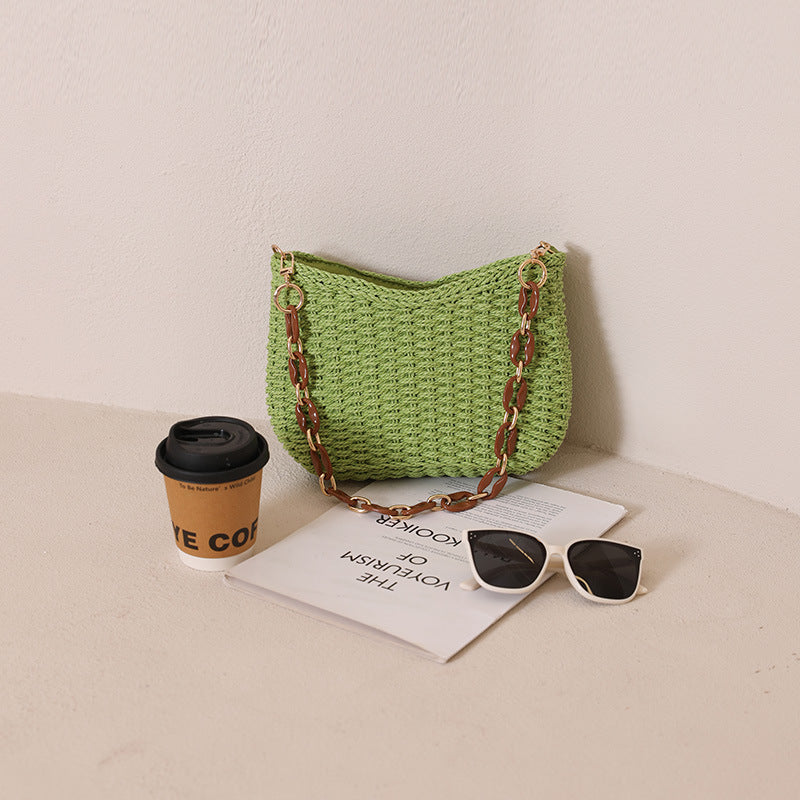 Damen Handtasche mit elegantem Kettenhenkel Brehn