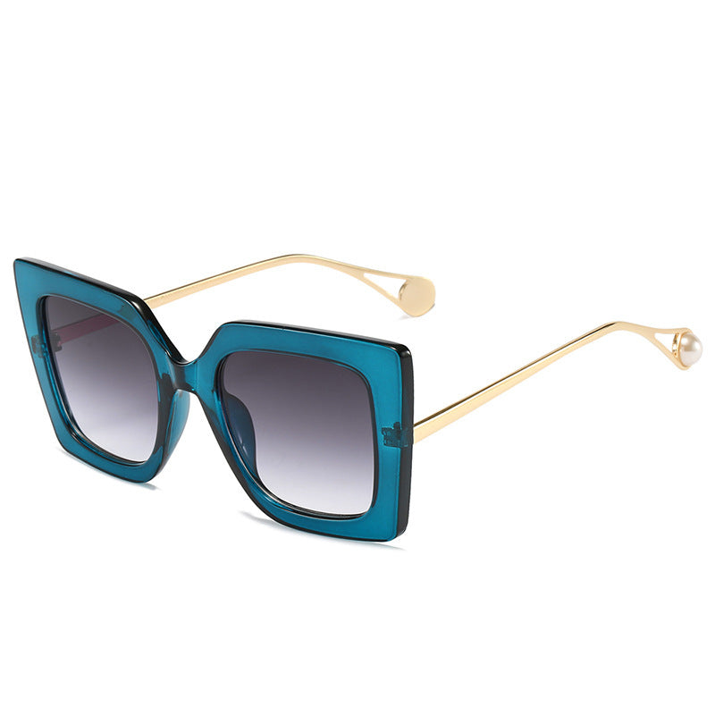 Oversized Geometrische Mode Sonnenbrille Brehn