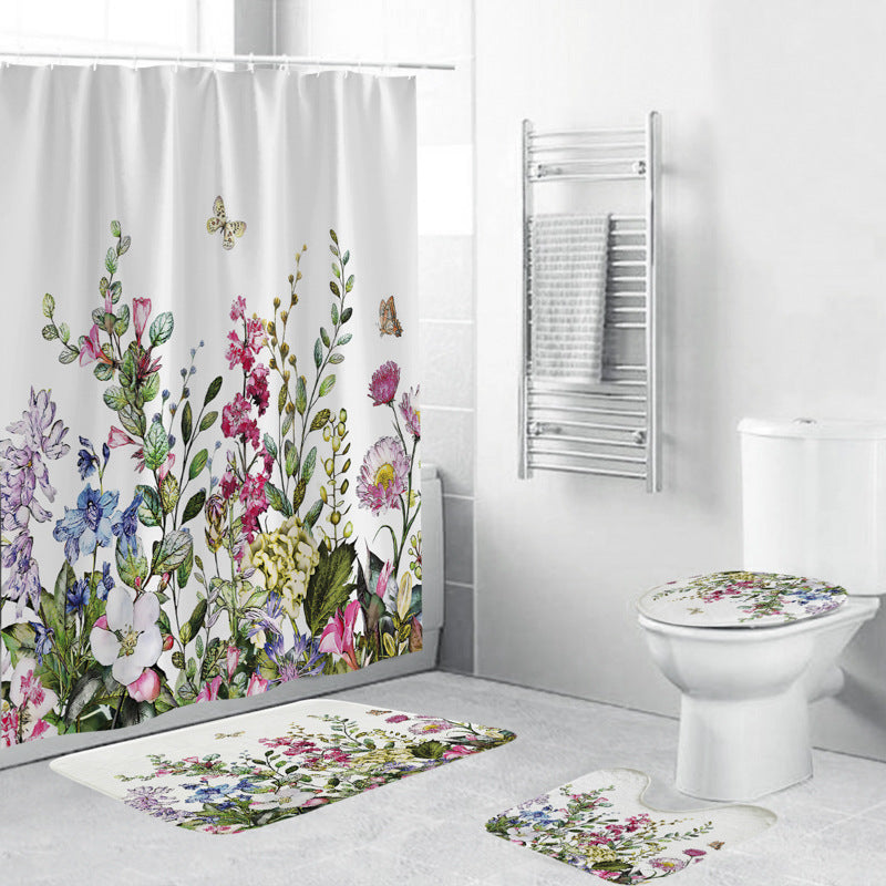 Blattige botanische Badezimmer-Ensemble Brehn