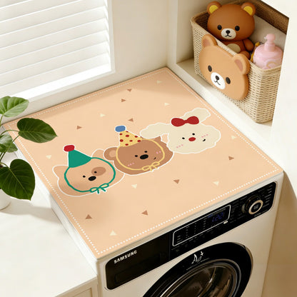 Cartoon Cat-Themen Wasch-Tischdecke