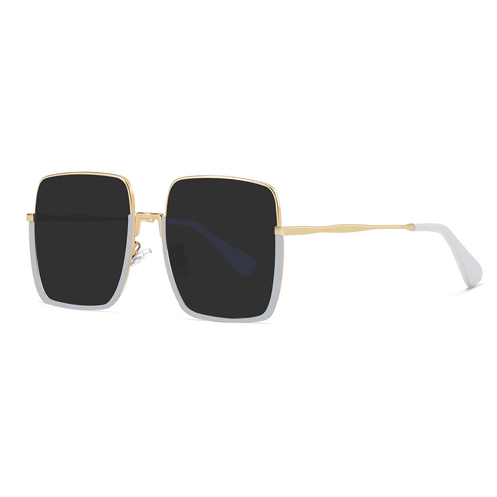 Damen Luxus-Sonnenbrille mit stilvollem eckigen Rahmen und UV-Schutz Brehn