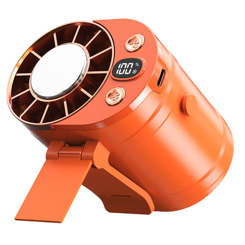 Damen kompakter Tischventilator mit multifunktionaler LCD-Anzeige Brehn